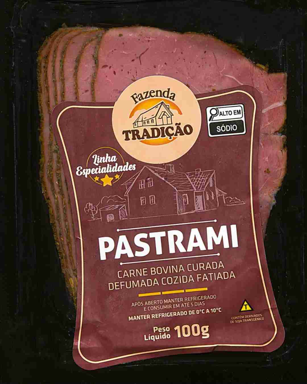 Pastrami Fat Fazenda Tradição 100g
